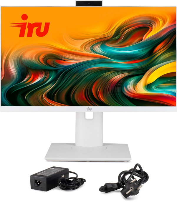 Моноблок IRU Tactio 23IW 23.8" Full HD i5 1235U/16Gb/SSD512Gb Iris Xe/CR/W11Pro/белый 1920x1080 (RUS, белый [2180475]
