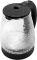 Чайник электрический Vitek VT-7003 1.7л. 2200Вт черный корпус: стекло