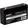 Батарея аккумуляторная АКБ DTM 6012 6V 1.2Ah, клеммы F1 ExeGate 282945