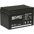 Батарея SECURITY FORCE серия SF, SF 1212, напряжение 12В, емкость 12Ач разряд 20 часов , макс. ток разряда 5 сек. 16.2А, макс. ток заряда 3.6А, свинцово-кислотная типа AGM, клеммы F2, ДxШxВ 151х98х95мм., вес кг., срок службы 3-5 лет./ Battery SECURITY