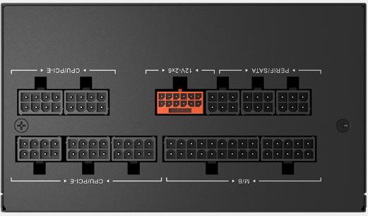 Блок питания PCCooler YN1000, 1000W, ATX3.1/PCIe5.1, APFC, 80+ Gold, 13.5cm Fan, Modular P5-YN1000-G1F