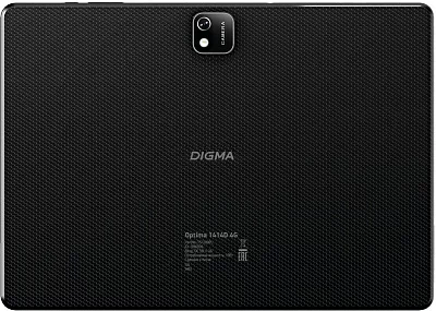 Планшет Digma Optima 1414D 4G T606 (1.6) 8C RAM4Gb ROM64Gb 10.1" IPS 1920x1200 3G 4G Android 12 черный 5Mpix 2Mpix BT GPS WiFi Touch microSD 256Gb 6000mAh