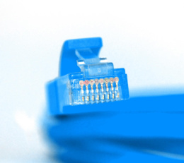 Greenconnect Патч-корд прямой 0.1m, UTP кат.5e, синий, позолоченные контакты, 24 AWG, литой, GCR-LNC01-0.1m, ethernet high speed 1 Гбит/с, RJ45, T568B
