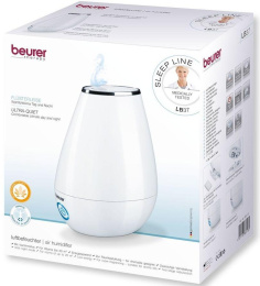 Увлажнитель воздуха ультразвуковой Beurer LB37,  2л,  белый