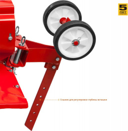 Мотоблок Зубр МТБ-300, бензиновый, 5.15кВт, 7л.с.