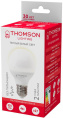 Лампа светодиодная Thomson TH-B2361 4Вт цок.:E27 шар 220B св.свеч.бел.теп. Globe упак.:1шт
