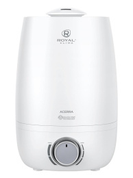 Увлажнитель воздуха ультразвуковой Royal Clima RUH-AC300/4.0M-WT,  4л,  белый/серый