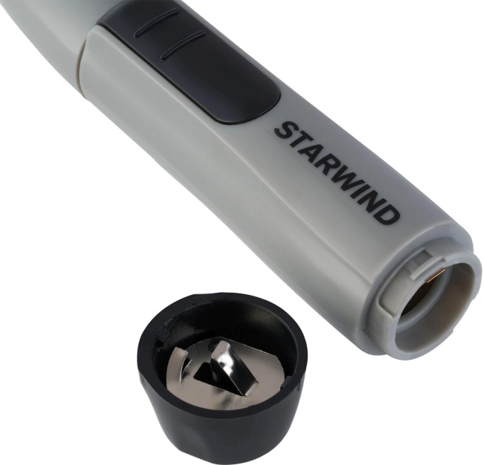 Триммер Starwind SHT 4929 серебристый/черный насадок в компл:1шт