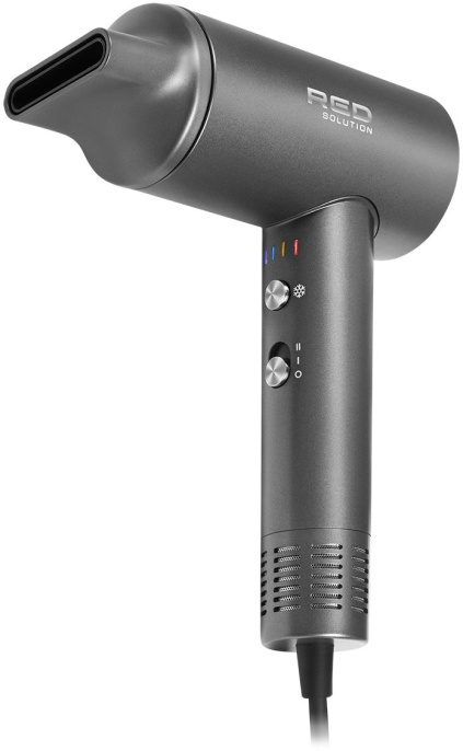 Фен Red Solution RF-510 1400Вт серый/серебристый