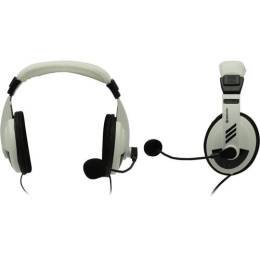 Наушники с микрофоном Defender Gryphon 750 WHITE Регулят. громк., 2м кабель 63747