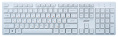 Клавиатура Acer OKW123, проводная, USB, мембранная, белый [zl.kbdee.00d]