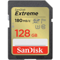SecureDigital 128GB SanDisk SDXC Class 10 V30 UHS-I U3 Extreme 180MB/s SDSDXVA-128G-GNCIN