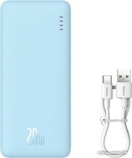 Портативное зарядное устройство Baseus P10022801313-00 Airpow Fast Charge 10000mAh 20W Galaxy Blue