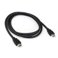Кабель HDMI ExeGate EX-CC-HDMI2-1.8 (19M/19M, v2.0, 1,8м, 4K UHD, Ethernet, позолоченные контакты) EX287730RUS