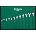 Профессиональный набор ключей с храповиком SATA  8-19мм 12пр. Создан для полного оснащения монтажных бригад. 09040
