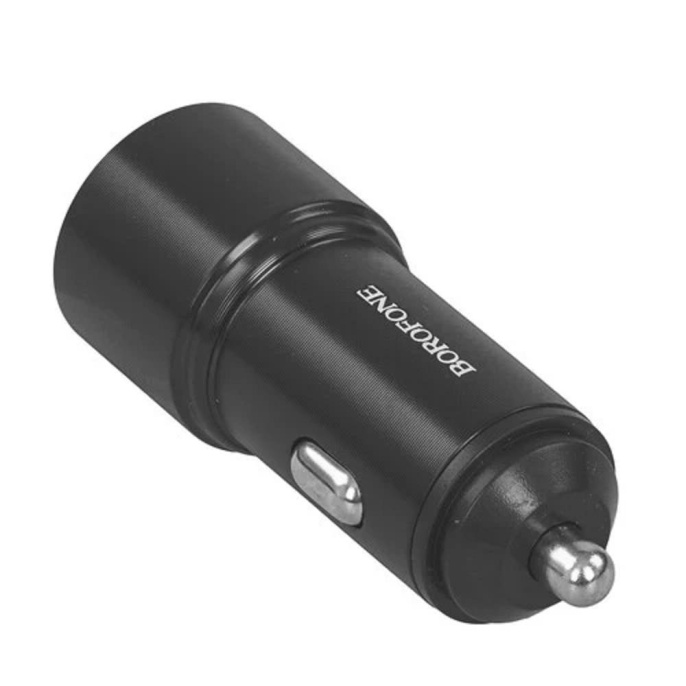 BOROFONE BZ19B/ Авто ЗУ/ QC 3.0/ 2 USB/ Выход: 36W/ черный