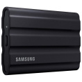 4ТБ Внешний диск SSD Samsung T7 Shield, USB-C, запись - 1000МБ/с, чтение - 1050МБ/с, черный [mu-pe4t0s/eu]