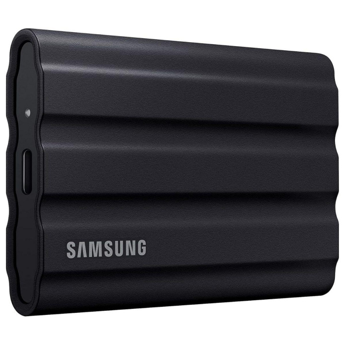 4ТБ Внешний диск SSD Samsung T7 Shield, USB-C, запись - 1000МБ/с, чтение - 1050МБ/с, черный [mu-pe4t0s/eu]