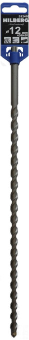 Бур HILBERG S12460,  по бетону,  12мм,  SDS Plus