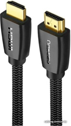 Кабель UGREEN HD118 40409 HDMI Male To Male Cable With Braid. Длина 1,5 м. Цвет: черный (40409_)