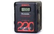 SWIT PB-S220A Li-ion аккумулятор серии Square Digital Тип: Gold Mount Ёмкость: 220 Вт.чSWIT