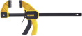 Струбцина DeWalt DWHT0-83193 F-образная, тип зажима: рычажный, максимальная ширина зажима: 300мм, max усилие 1350кг, материал изготовления: пластик, сталь