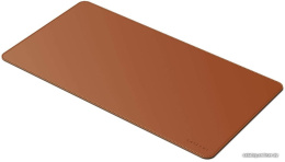 Коврик Satechi Eco Leather Deskmate для компьютерной мыши. Материал эко-кожа искусственная кожа. Размер 58,5 x 31 см. Цвет коричневый. (ST-LDMN)
