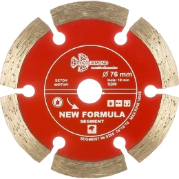 Диск алмазный отрезной TRIO-DIAMOND 76x10 New Formula Segment S200