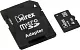 Карта памяти Mirex 13613-ADTMSD04 microSDHC 4Gb Class4 + microSD-- SD Adapter