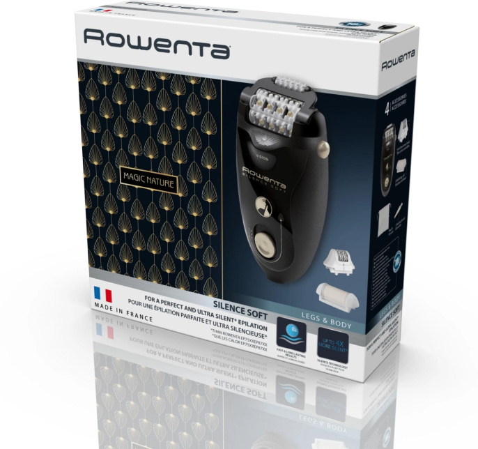 Эпилятор Rowenta EP5628F0 скор.:2 насад.:3 от электр.сети черный 1830008361