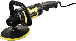 Полировальная машина Hanskonner HAG918CP мощность: 1400 Вт, диаметр диска: 125мм, длина кабеля питания: 4 м, 11000 об/мин, плавный пуск, блокировка шпинделя