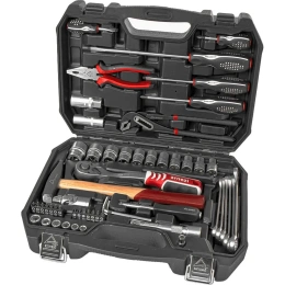 Набор инструментов ARNEZI 58 предметов, 1/4 DR, 1/2 DR R0900058