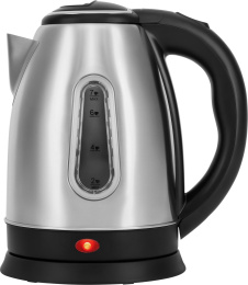 Чайник электрический Vitek VT-WK1085 1.8л. 1700Вт черный/серебристый корпус: металл
