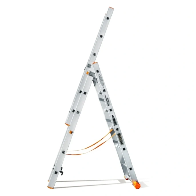 Трехсекционная лестница Эйфель Классик 3х6