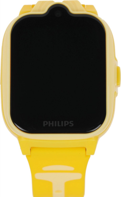 Смарт-часы Philips Kids W6610 1.69" IPS корп.желтый рем.желтый CTW6610YL/00