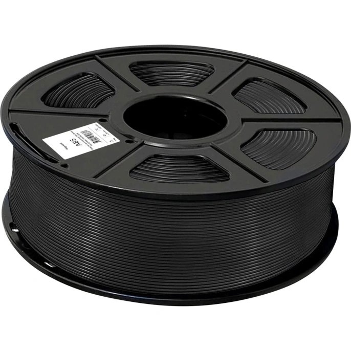 Пластик для принтера CACTUS 3D CS-3D-ABS-1KG-BLACK ABS, диаметр 1.75 мм, 1 кг, 1 цв. 1974164