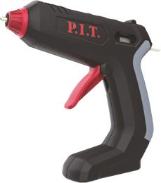 Термоклеевой пистолет P.I.T. PEC3.6P-7A аккумуляторный, 3.6В, аккумулятор 1.5Ач, 300°, Ø стержня 7мм, производительность: 120 г/час