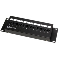 5bites Патч-панель PPU55-08W UTP / 5E / 12P / FRONT DUAL IDC / 2U / L 287MM / WALL
