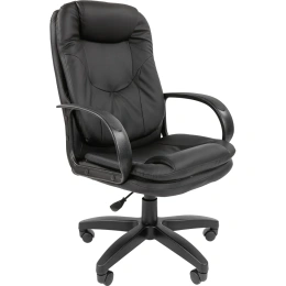 Компьютерное кресло CHAIRMAN ст-68 экокожа, черный 00-07069915