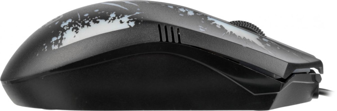 Мышь Оклик 399M STIGMA черный оптическая 1200dpi USB для ноутбука 3but (1175321)