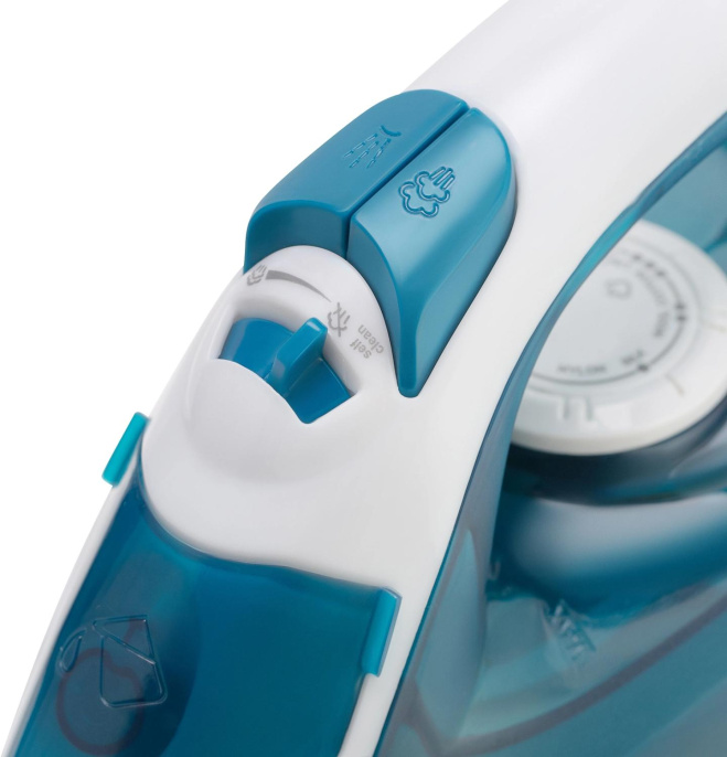 Утюг Maxwell MW-3056,  1800Вт,  белый и синий