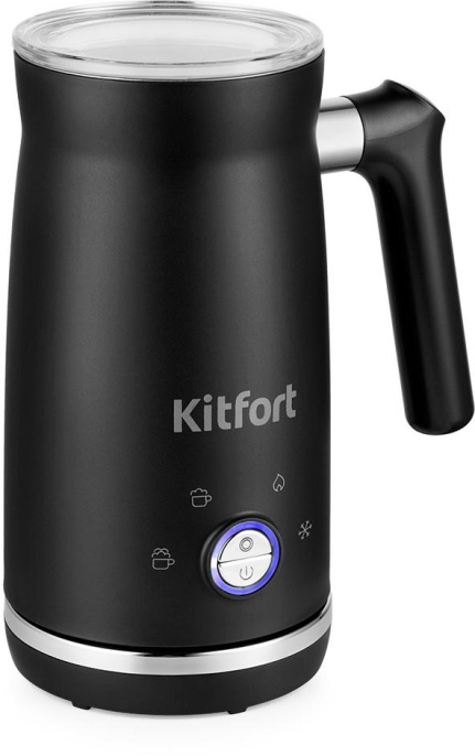 Капучинатор KitFort КТ-785 стационарный 300мл черный