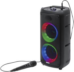 Колонки BBK BTA4021 2.0 черный 20Вт портативные