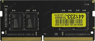 Модуль памяти Neo Forza NMSO440D82-2666EA10 DDR4 SODIMM 4Gb PC4-21300 CL19 (for NoteBook)