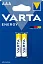 Батарея Varta Energy LR03 Alkaline AAA (2шт) блистер