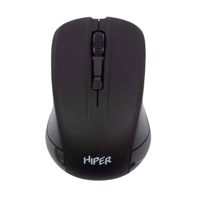 Мышь HIPER беспроводная HOMW-101-BT {1600dpi, черный, 4кнп}
