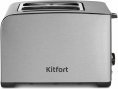 Тостер Kitfort КТ-6204 850Вт нержавеющая сталь/черный