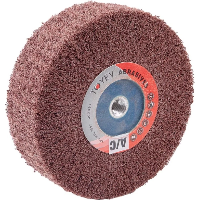 Валик нетканый шлифовальный SBM (165x50 мм; M14; A-C) Toyev 005005