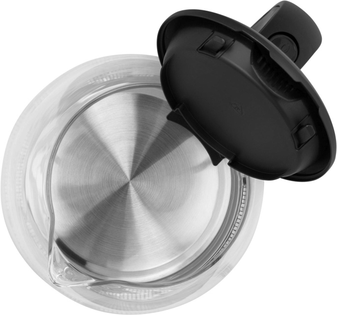 Чайник электрический Vitek VT-7074, 1.7л, стекло/пластик