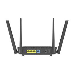 Wi-Fi роутер ASUS RT-AX52,  Wi-Fi 6,  AX1800,  2.4/5ГГц, 3 LAN,  черный